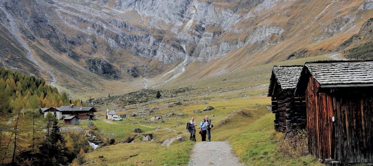 Wanderungen Gasthof Lazins